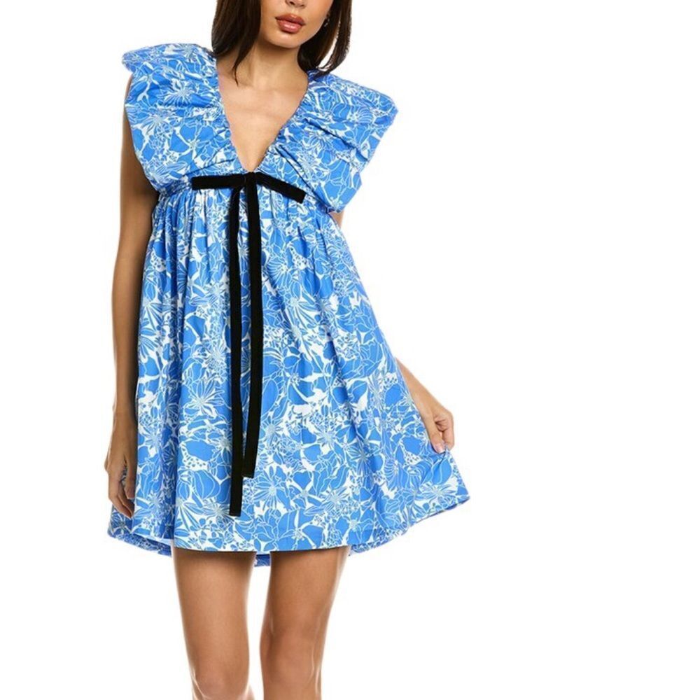 O.p.t Blue floral dress #2 style name DIDI
